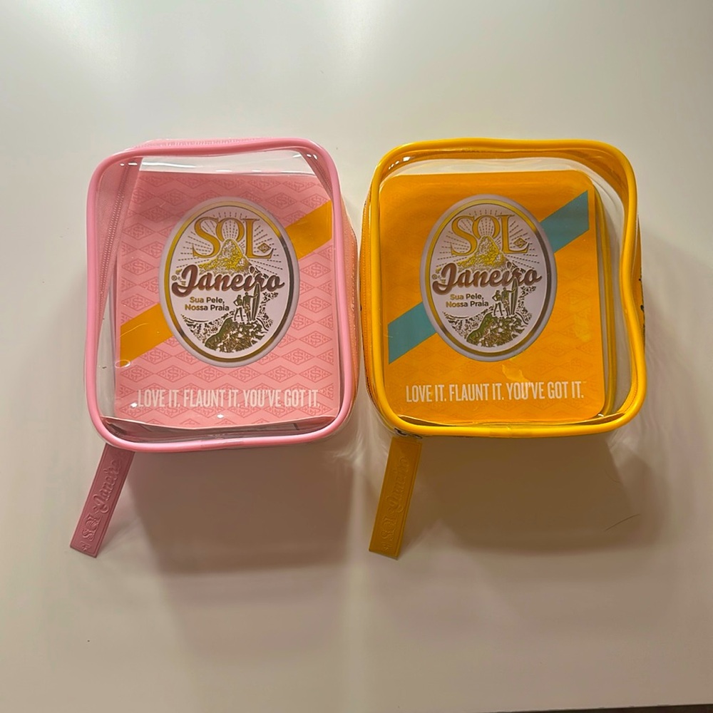 Sol de janeiro makeup bags